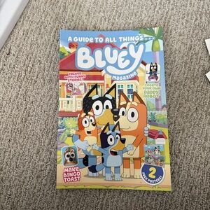 Bluey a guide to all things magazine book with posters